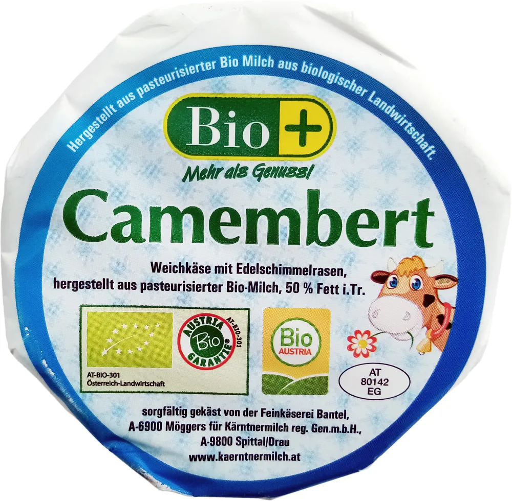Bio+ Camembert