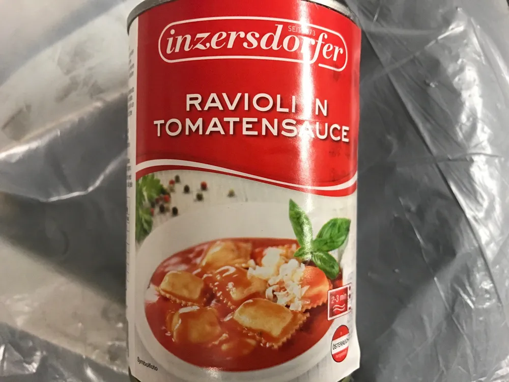 Ravioli in Tomatensauce