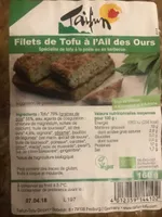 Filets de tofu à l'ail des ours