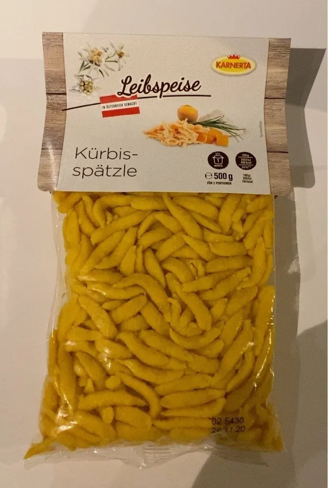 Kurbis Spatzle