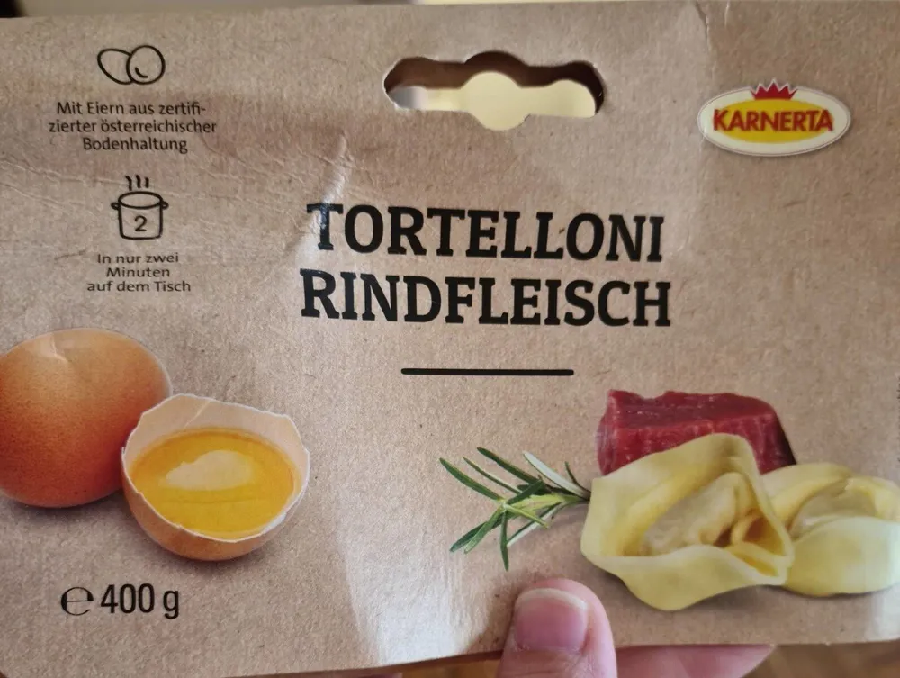 Tortelloni rindfleisch