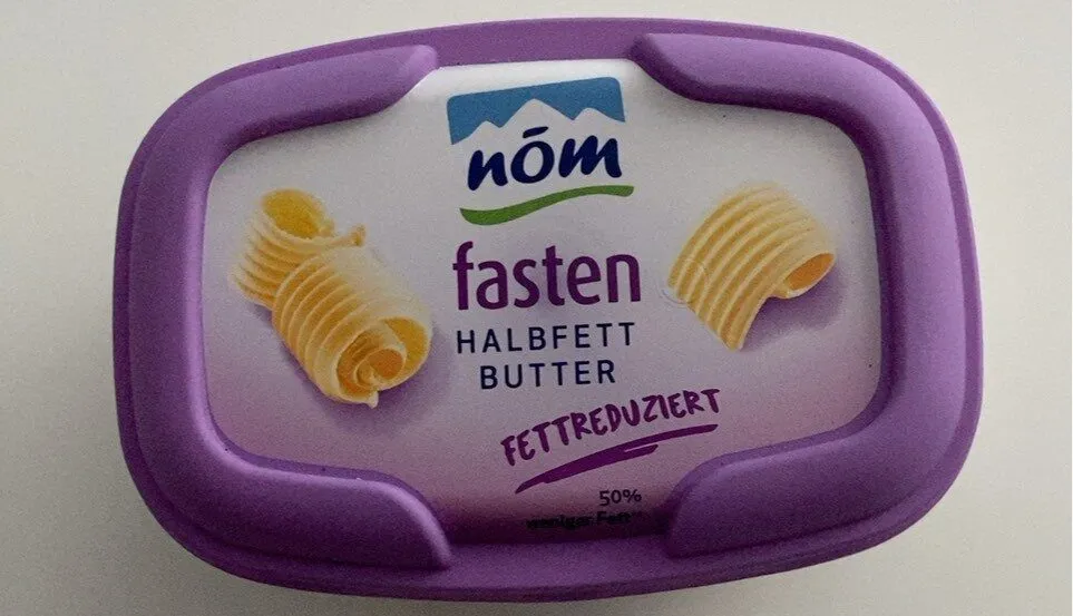 Fasten Halbfett Butter