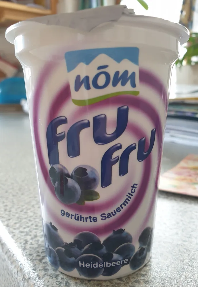 Fru Fru Gerührte Sauermilch Heidelbeere