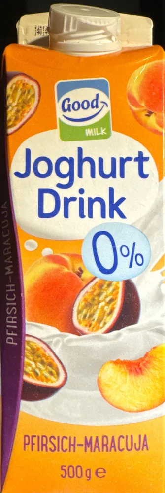Good Milk Joghurt Drink 0% Pfirsich-Maracuja