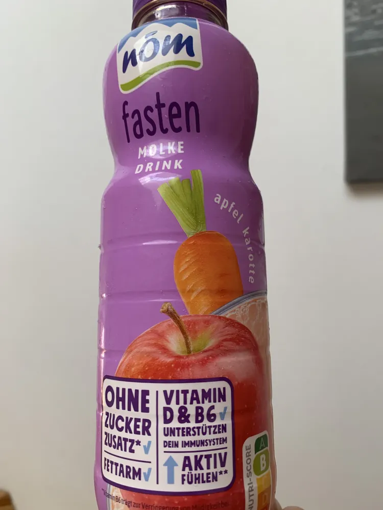 Fasten molke drink apfel karotte