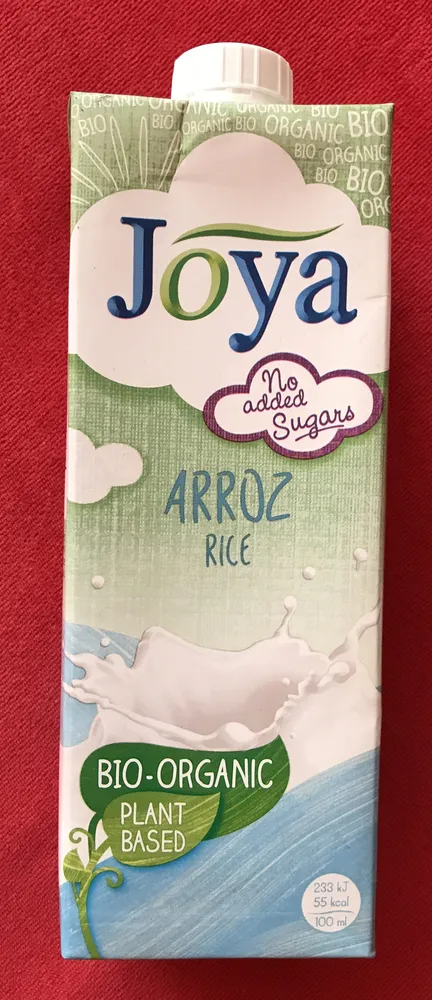 Arroz sin azúcares añadidos