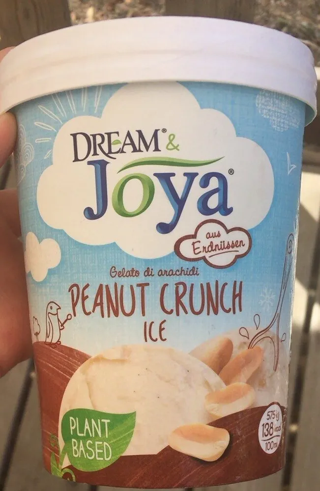 Peanut crunch ice