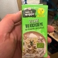 Vegane Kochcreme auf Sojabasis