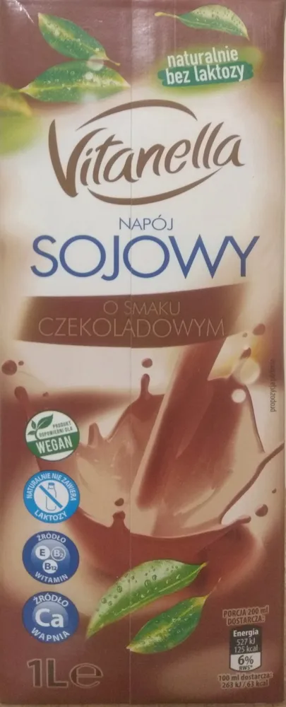 Napój sojowy o smaku czekoladowym