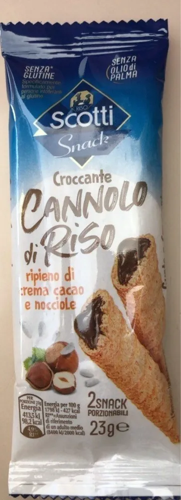 Croccante cannolo di riso