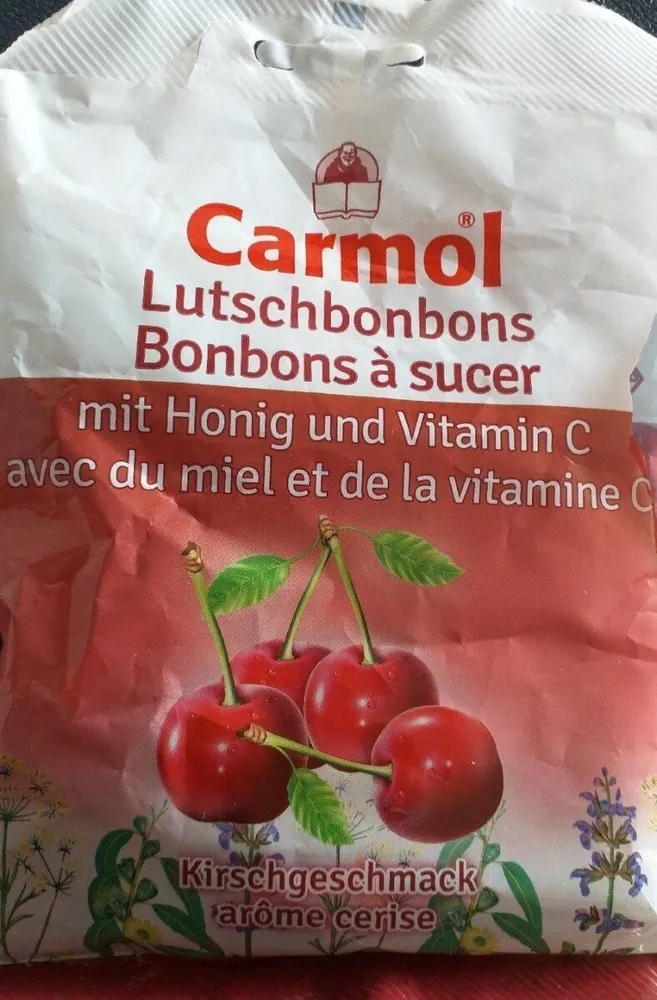 Bonbons à sucer avec du miel et de la vitamine C - arome cerise