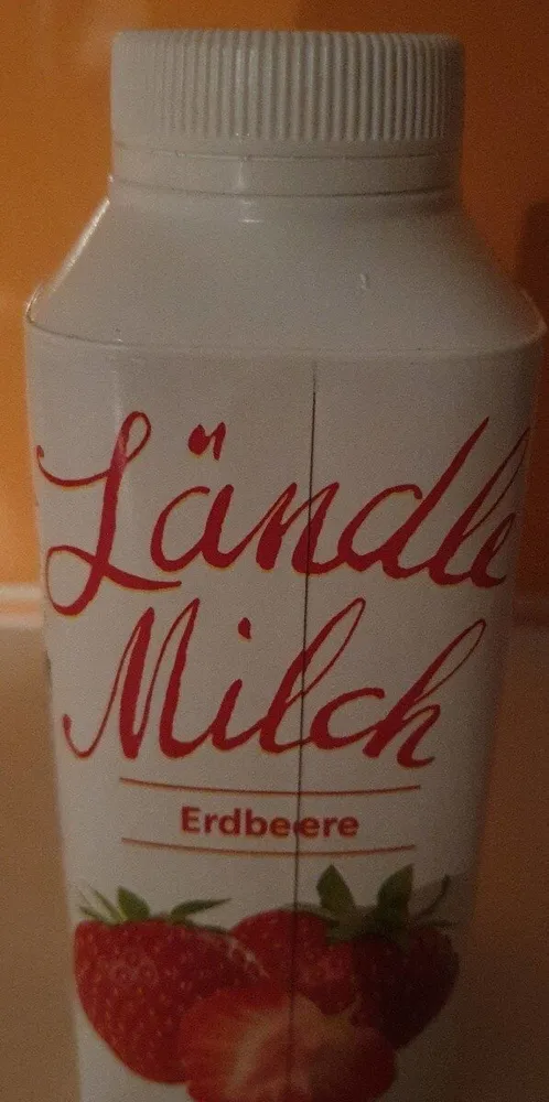 Milch Erdbeere