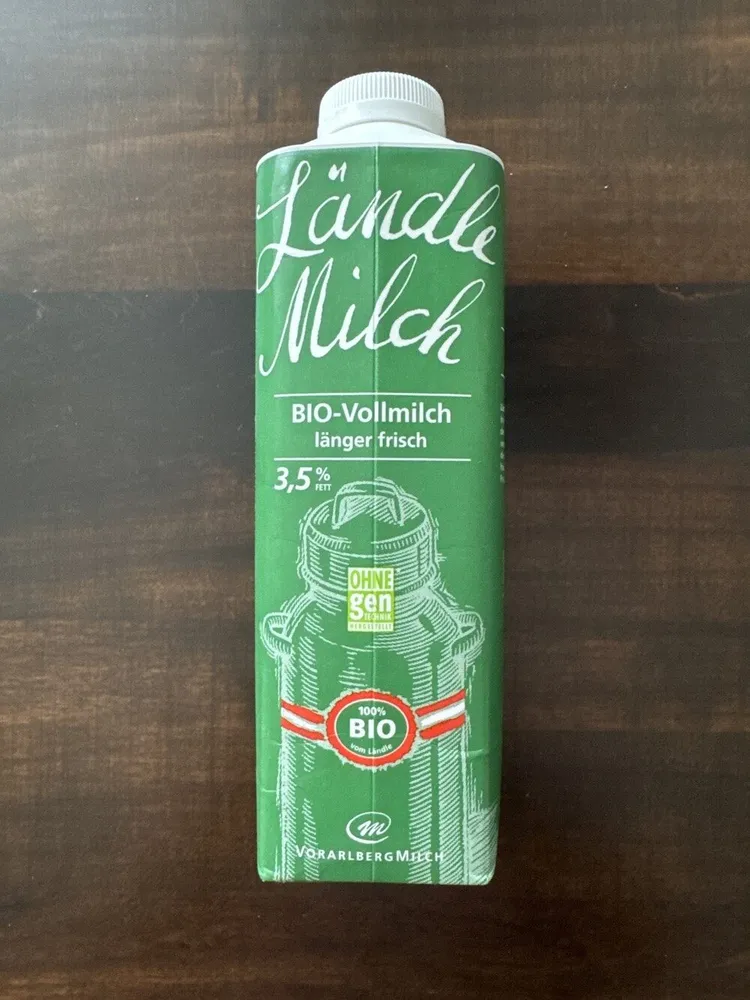 Bio-Vollmilch länger frisch 3,5%