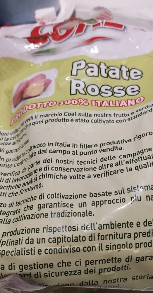 Patate rosse