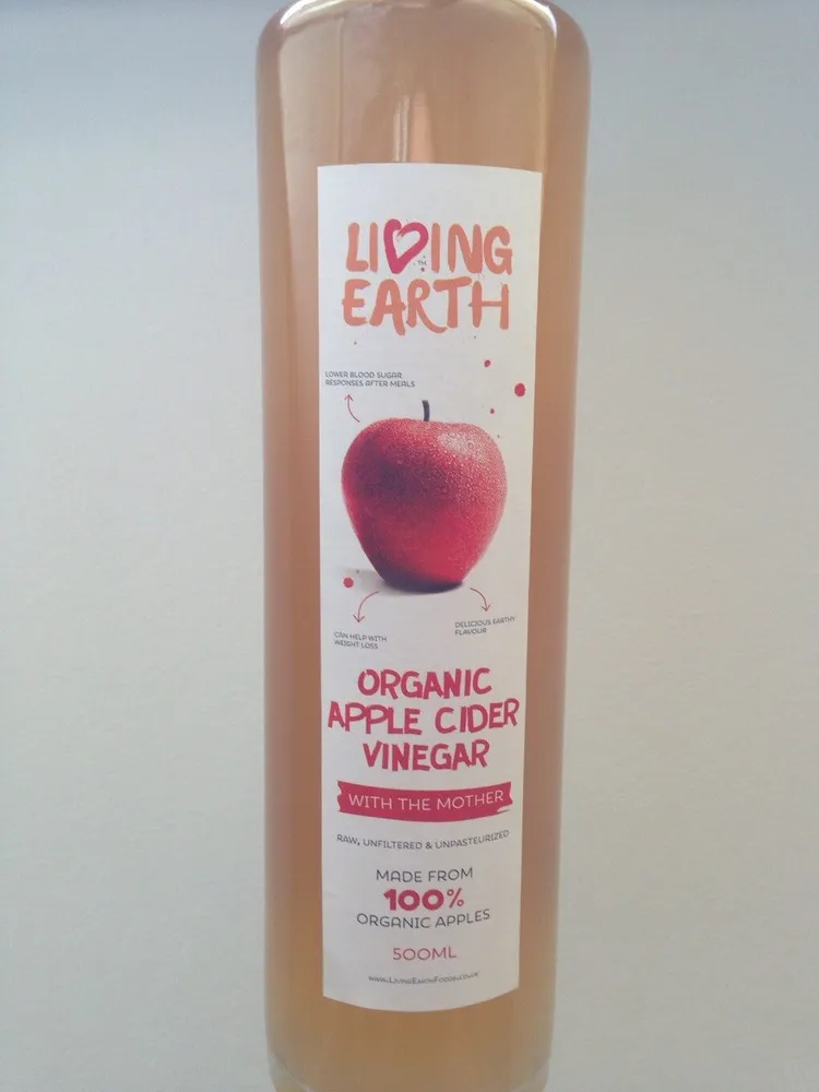 Unfiltered Organic Apple Cider Vinegar With the Mother