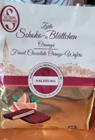 Schokoblättchen Orange