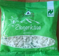 Ziegenkäse gerieben
