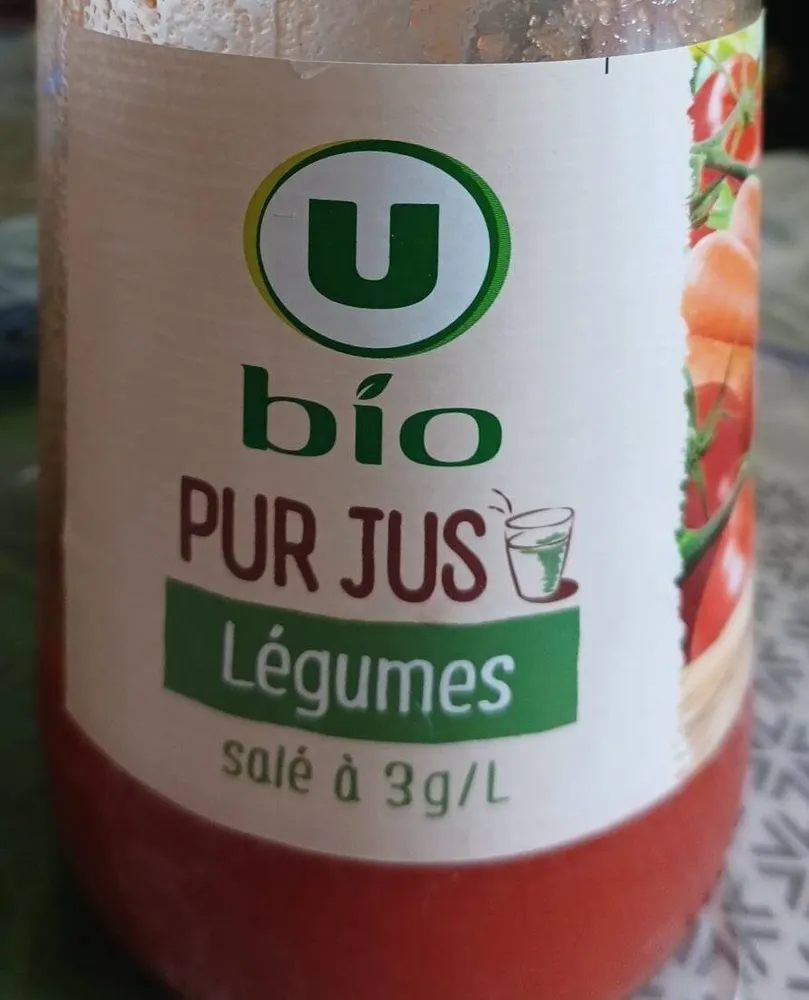 Pur jus légumes bio super U