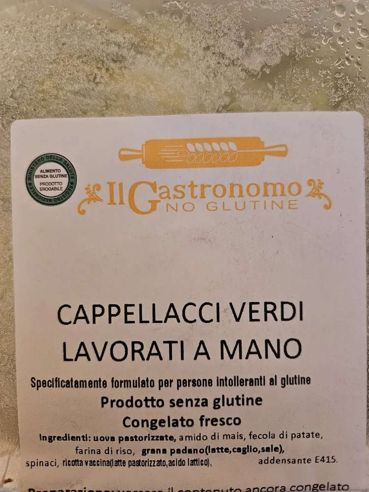 Cappellacci Verdi Lavorati a Mano