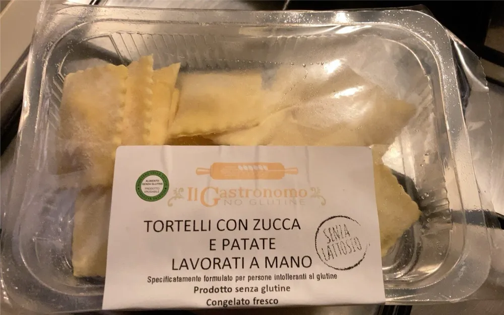 Tortelli con zucca e patate
