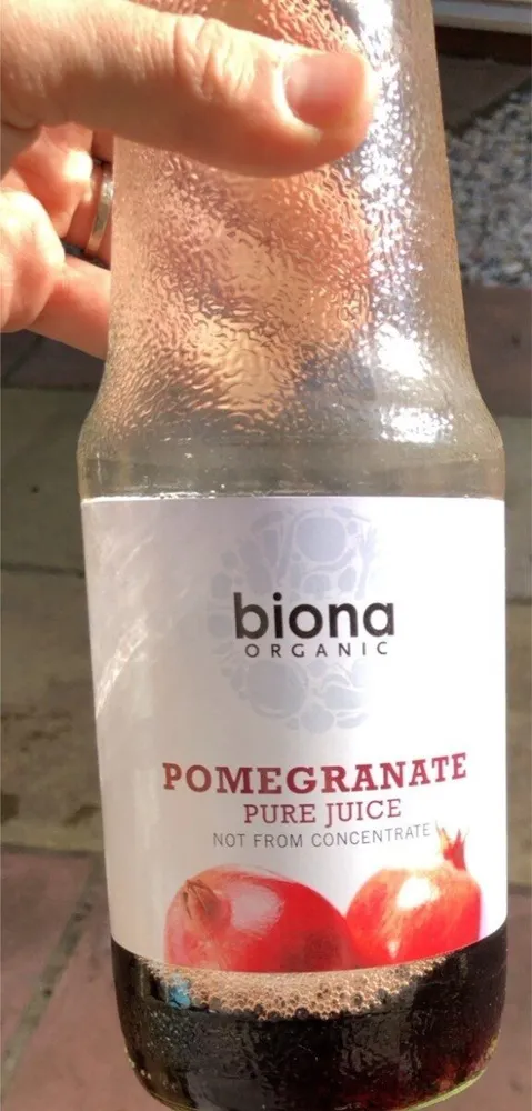 Promegranate organic pure juice