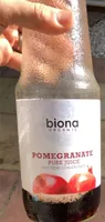 Promegranate organic pure juice