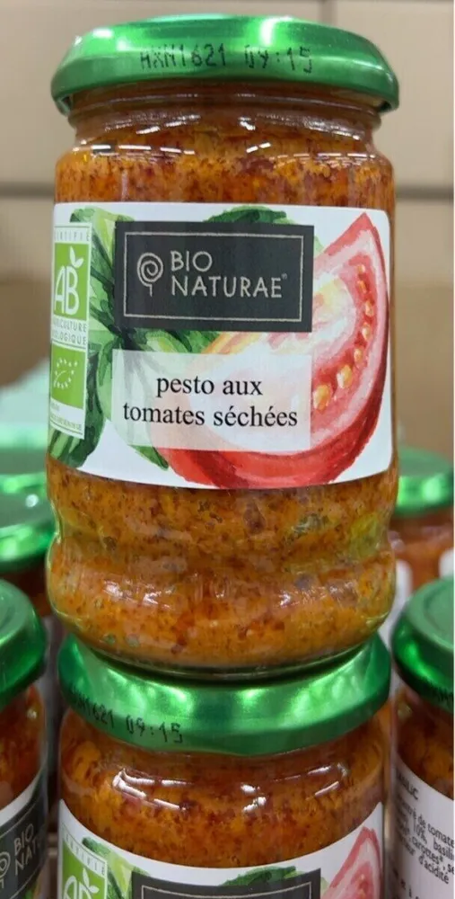 Pesto aux tomates séchées