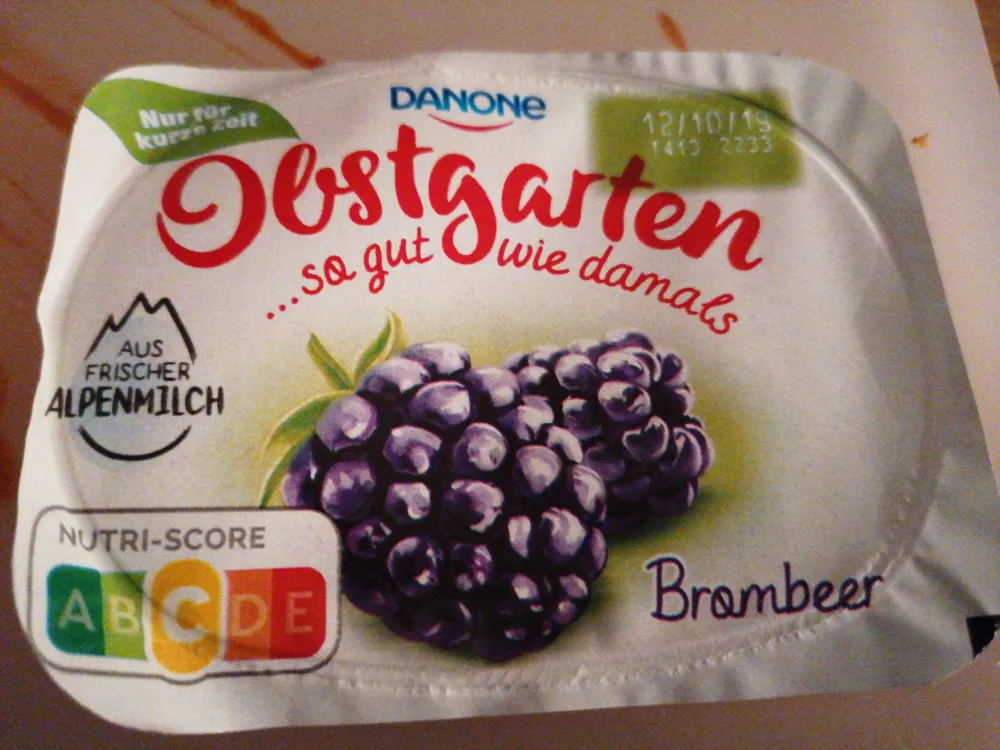 Danone Obstgarten Brombeer 190g