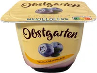 Danone Obstgarten Vanillegeschmack mit Heidelbeere 175g