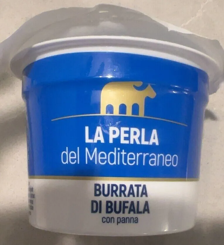 Burrata di bufala con panna