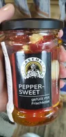 Pepper-Sweet gefüllt mit Frischkäse