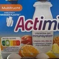 Danone Actimel® Familien Pack Multifrucht 10 x 100g = 1000g