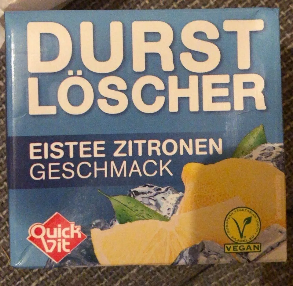 Durstlöcher Eistee Zitrone