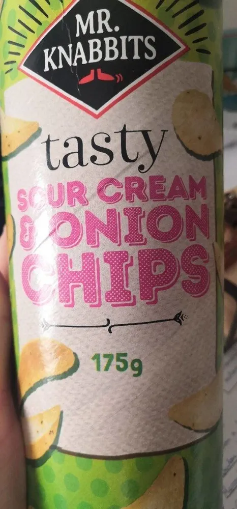 Sour cream & onion chips