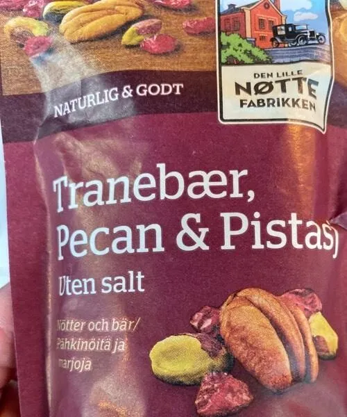 Tranebær pecan pistachio