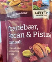 Tranebær pecan pistachio