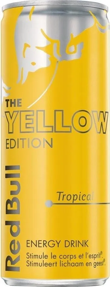 Red Bull Energy Yellow 'tropical'