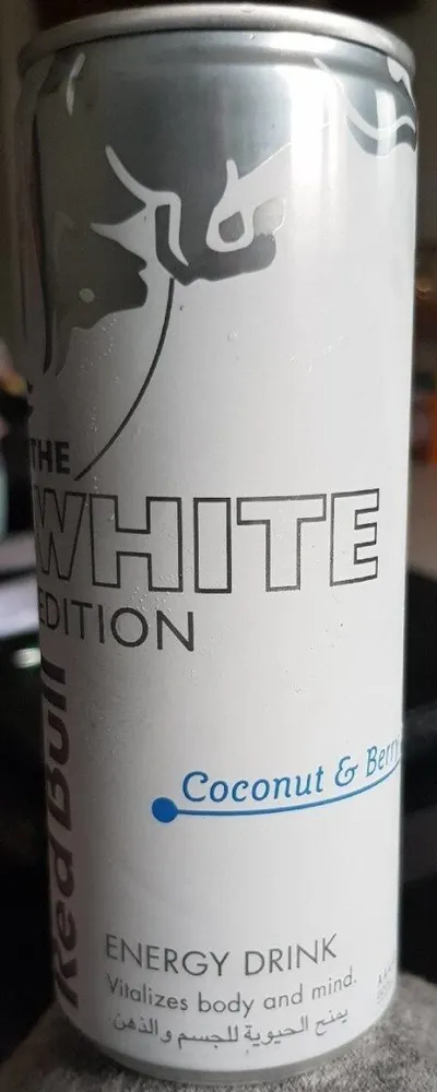 Red bull the white edition
