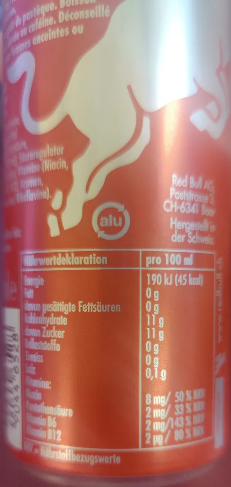 Red Bull Wassermelone