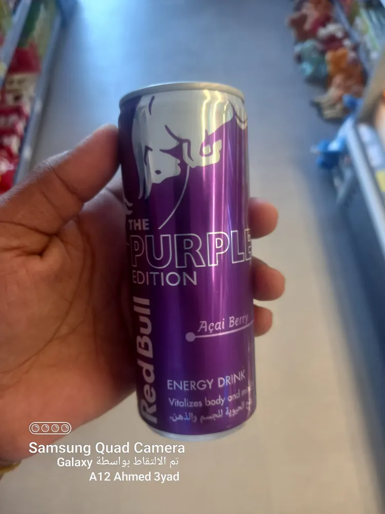 Red bull açai berry flavor energy drink