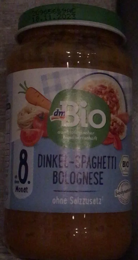 Dinkel-Spaghetti Bolognese