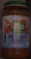 Dinkel-Spaghetti Bolognese