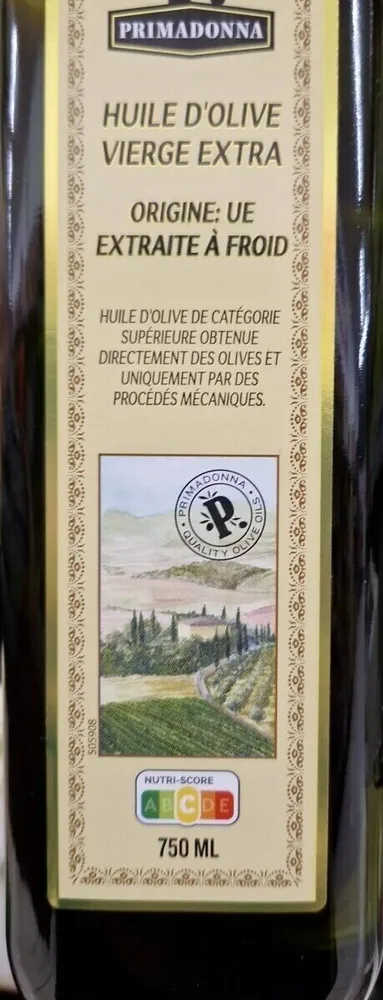 Huile d'olive cuerge extra primadonna