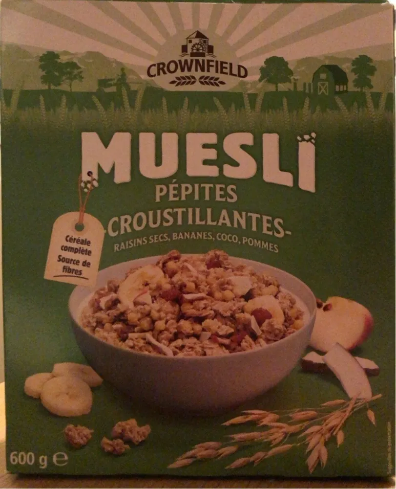 Muesli pepites croustillantes