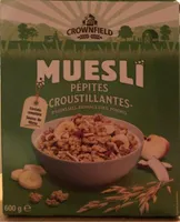 Muesli pepites croustillantes