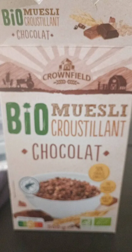 Müesli croustillant chocolat Bio