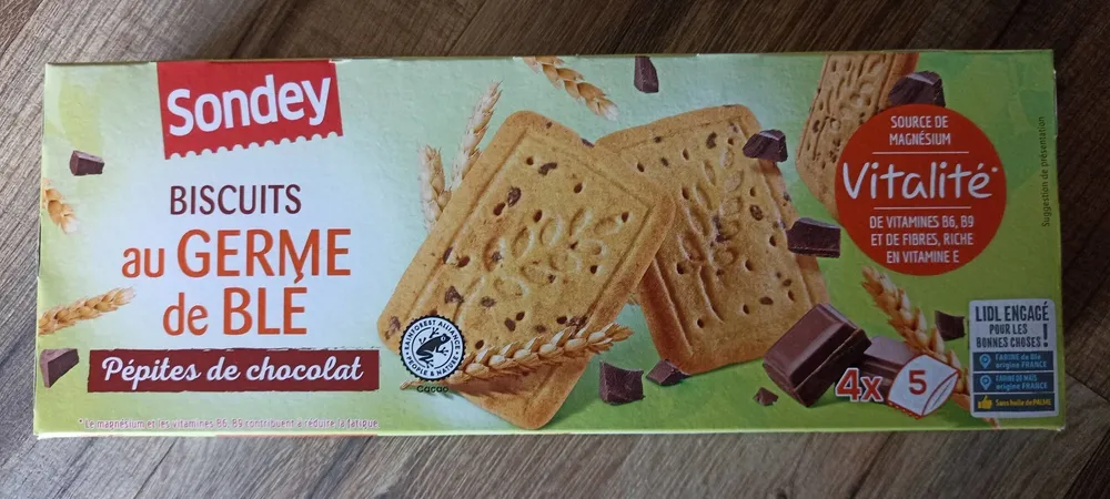 Biscuits au germe de blé