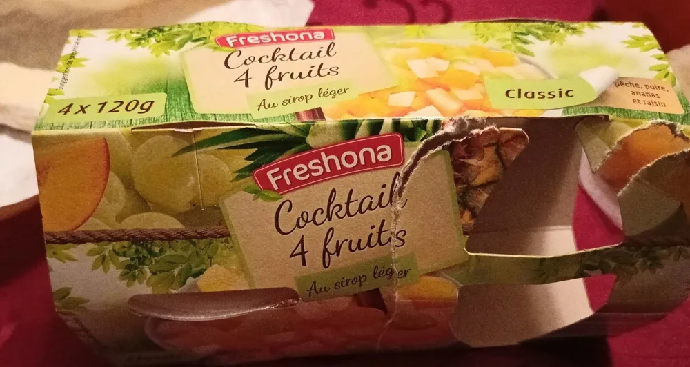 Cocktail 4 fruits Freshona