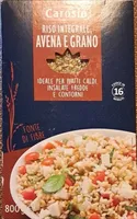 Riso integrale avena e grano