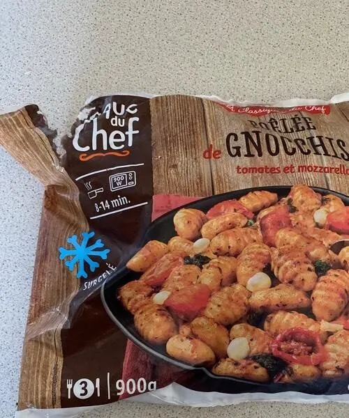 Poêlée de gnocchis